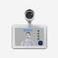 10.1inch face recognition equipment body temperature screening camera