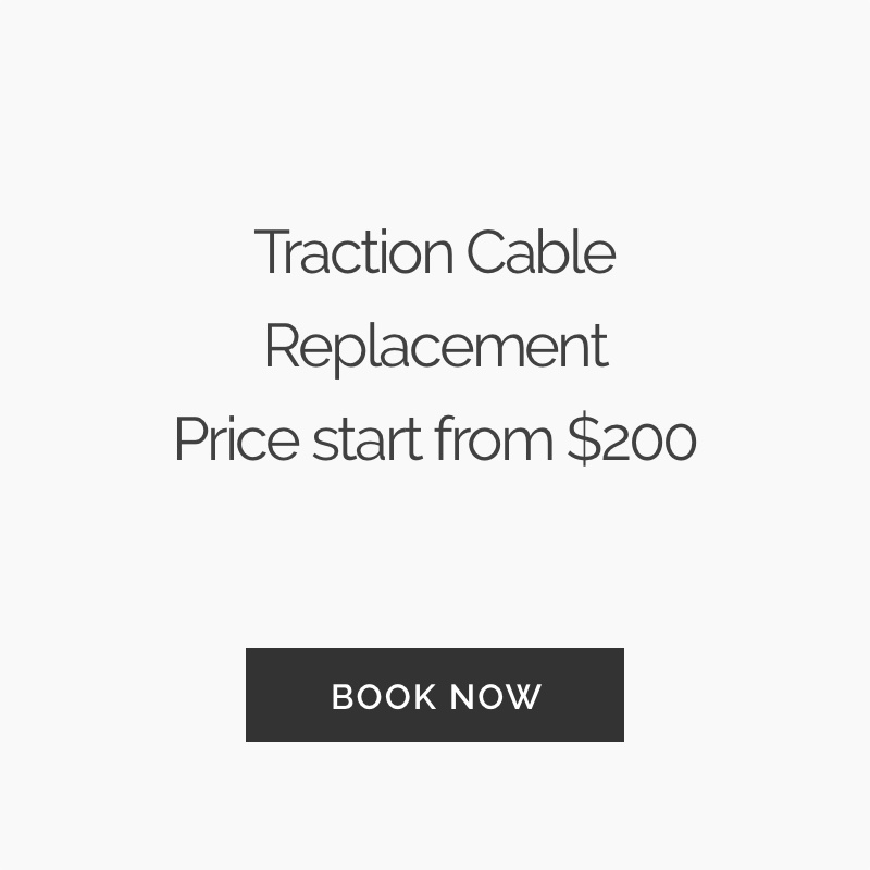 Home Lift - Traction Cable Replacement